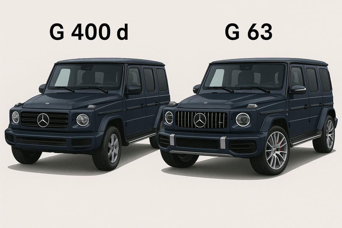 G 400dとG 63